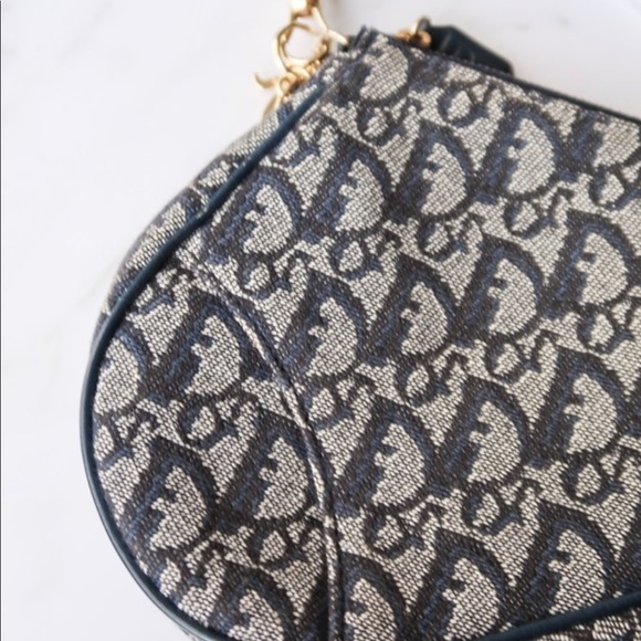 SOLD Christian Dior Mini Trotter Saddle Bag - Picture 2 of 7